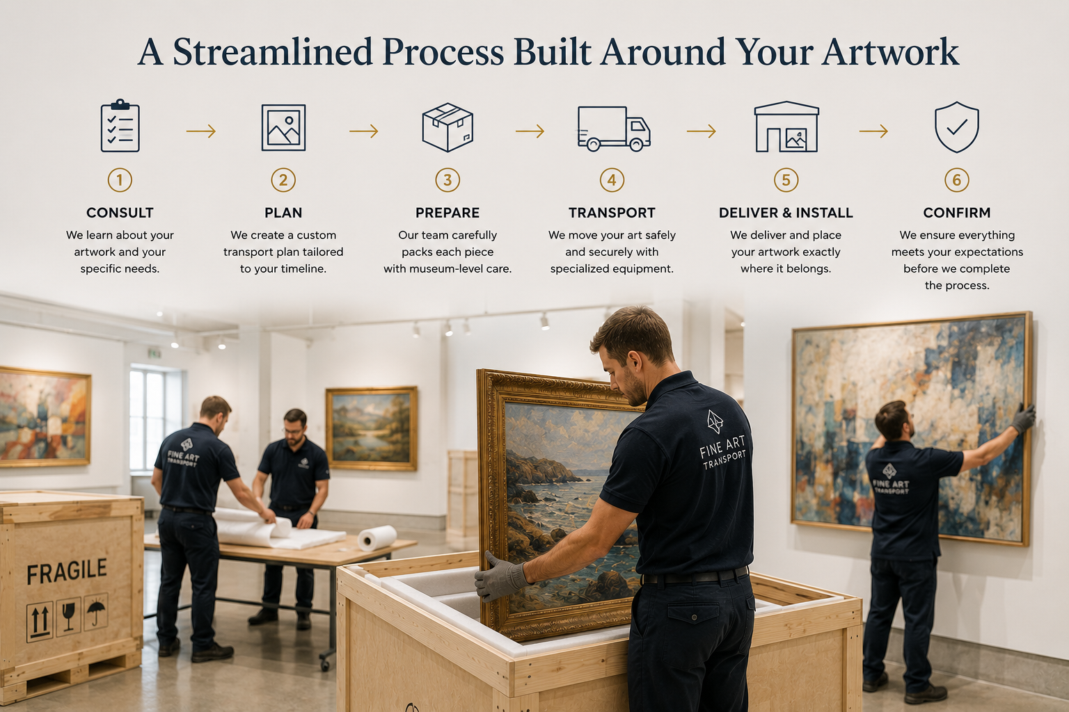 Art installation process